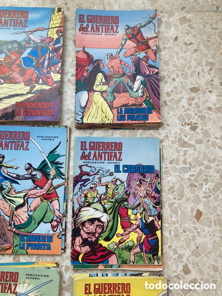 Tebeos: C&oacute;mic Guerrero del Antifaz de los 80 - Foto 4