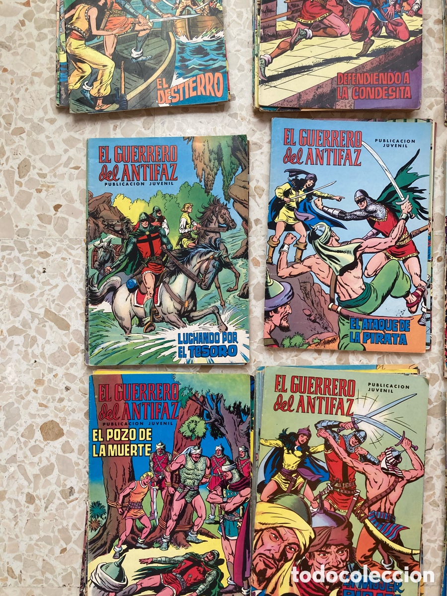 Tebeos: C&oacute;mic Guerrero del Antifaz de los 80 - Foto 7