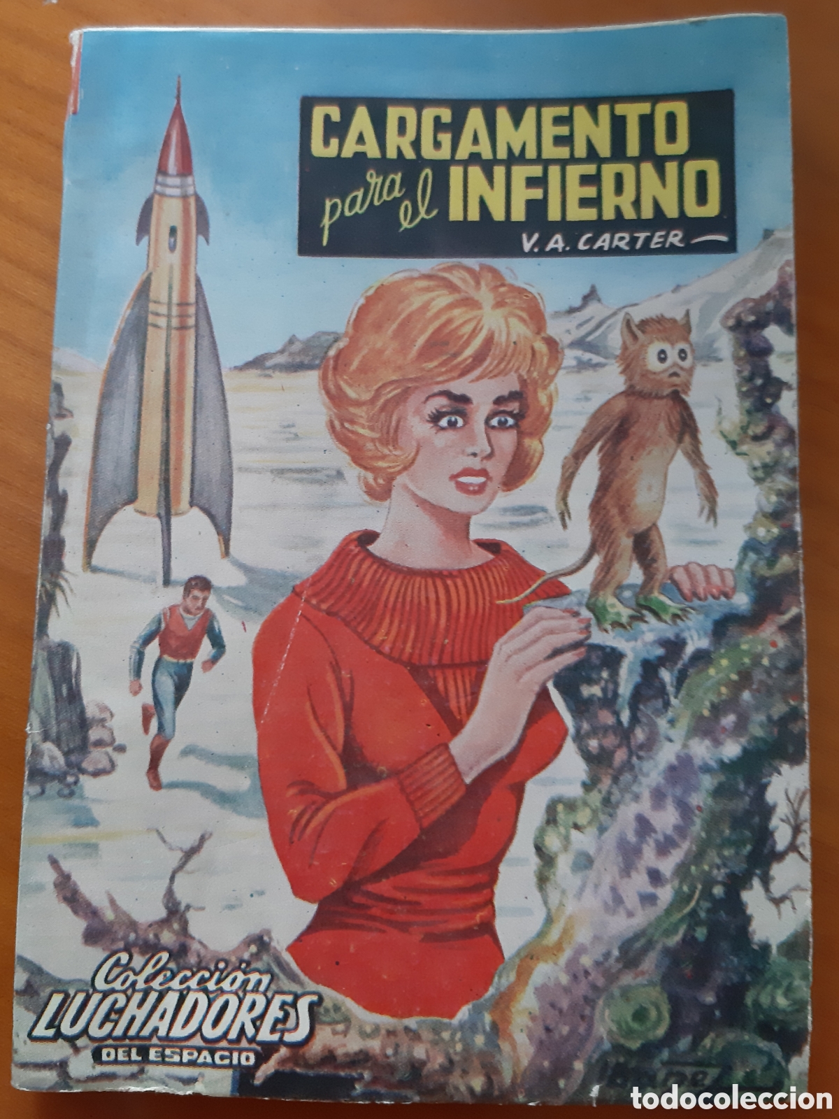 Tebeos: Novela Ciencia Ficci&oacute;n colecci&oacute;n Luchadores del Espacio. Valenciana