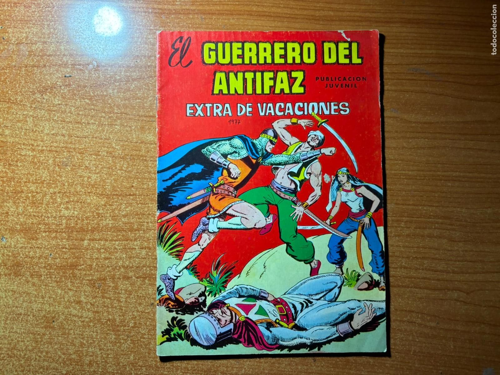 Tebeos: EL GUERRERO DEL ANTIFAZ EXTRA DE VACACIONES EDITORIAL VALENCIANA