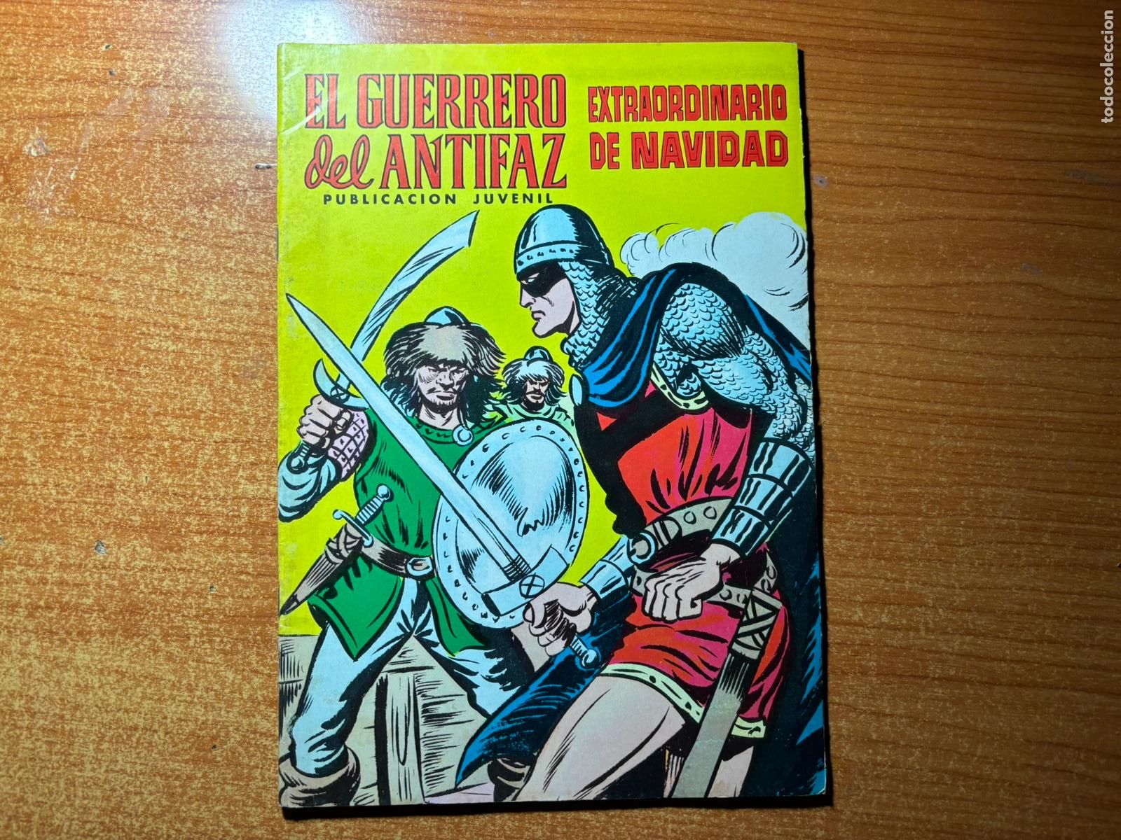 Tebeos: EL GUERRERO DEL ANTIFAZ EXTRA DE NAVIDAD EDITORIAL VALENCIANA
