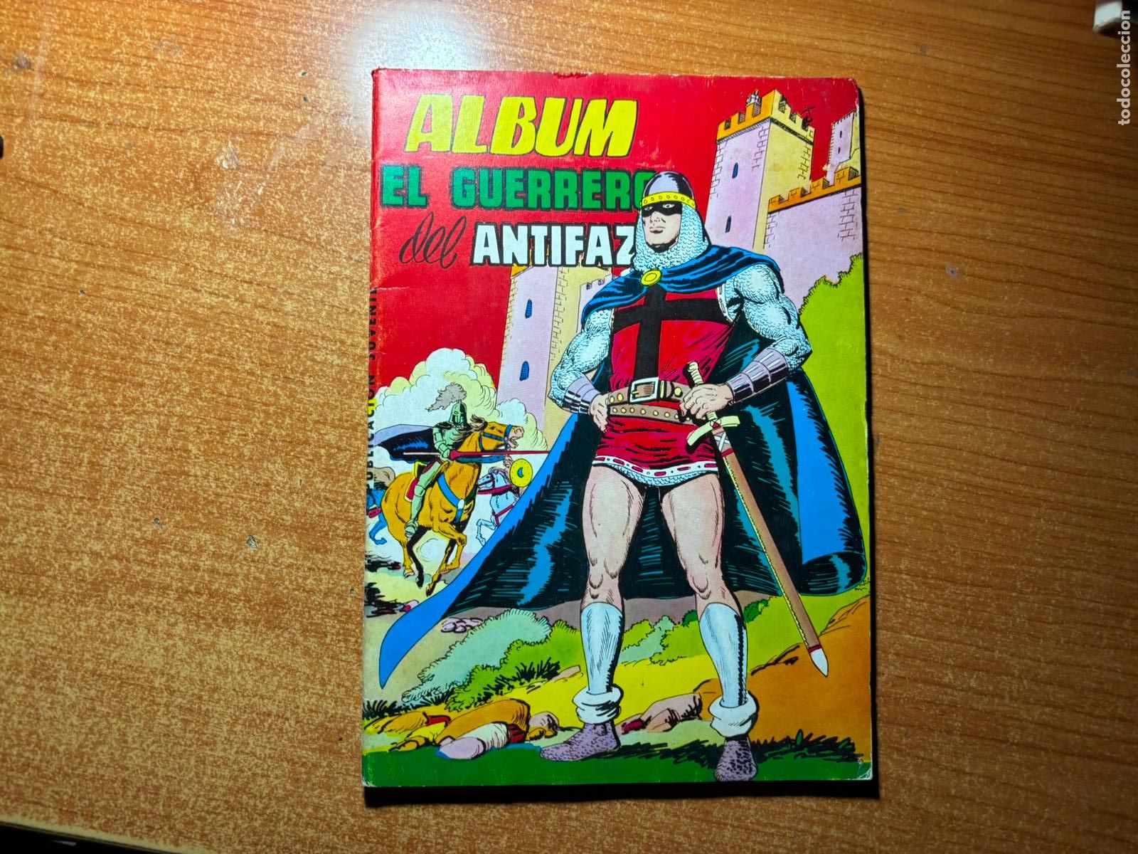 Tebeos: ALBUM GUERRERO DEL ANTIFAZ. N&ordm; 1. EDITORIAL VALENCIANA. 1981