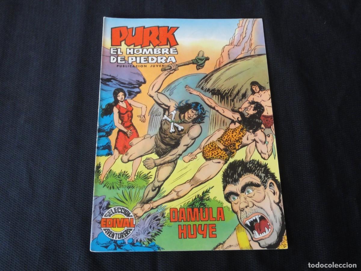Tebeos: PURK EL HOMBRE DE PIEDRA. N&ordm; 18. EDITORIAL VALENCIANA. 1974-1976. C-49