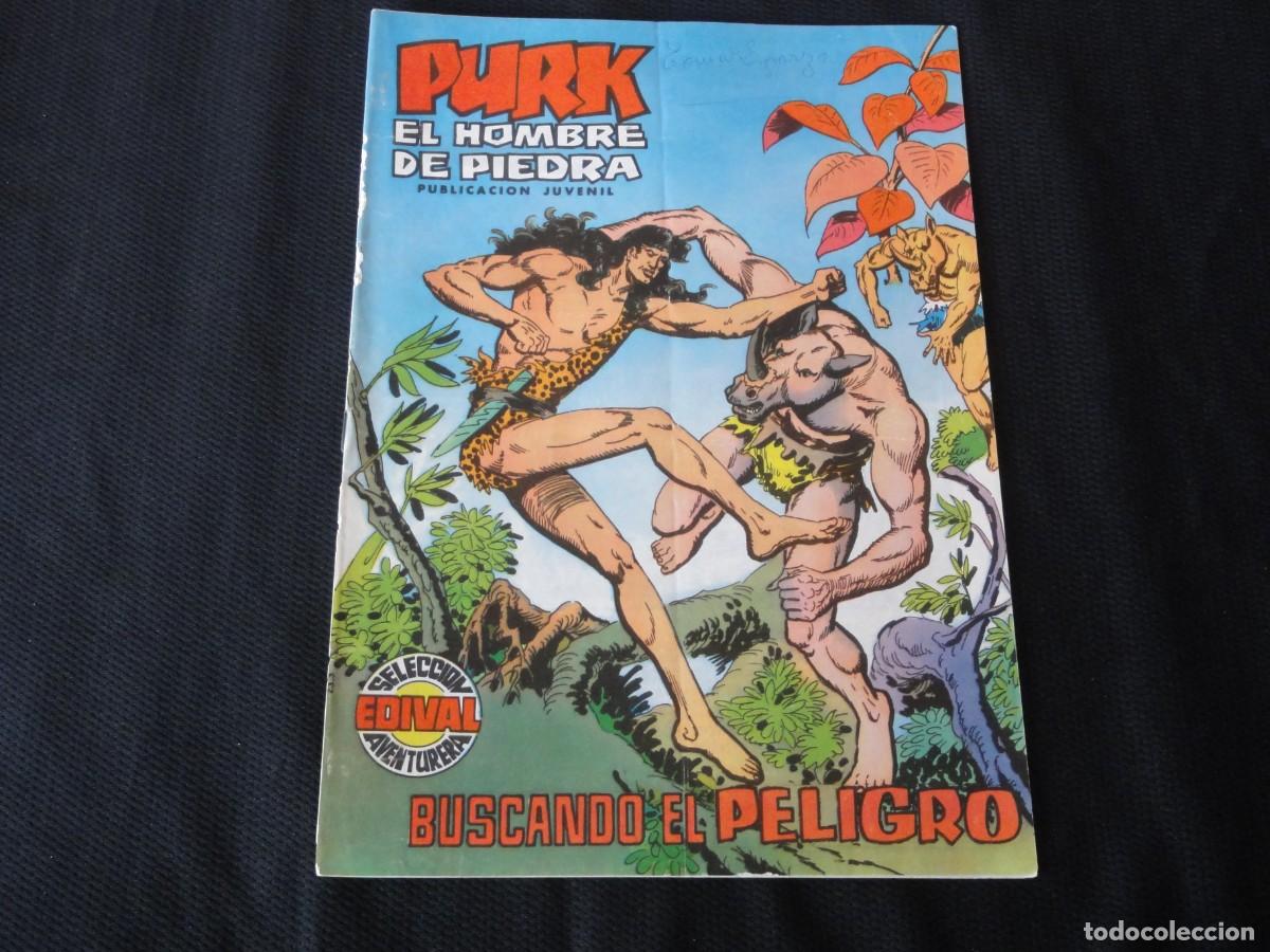 Tebeos: PURK EL HOMBRE DE PIEDRA. N&ordm; 21. EDITORIAL VALENCIANA. 1974-1976. C-49