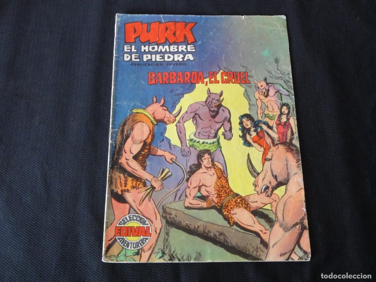 Tebeos: PURK EL HOMBRE DE PIEDRA. N&ordm; 22. EDITORIAL VALENCIANA. 1974-1976. C-49