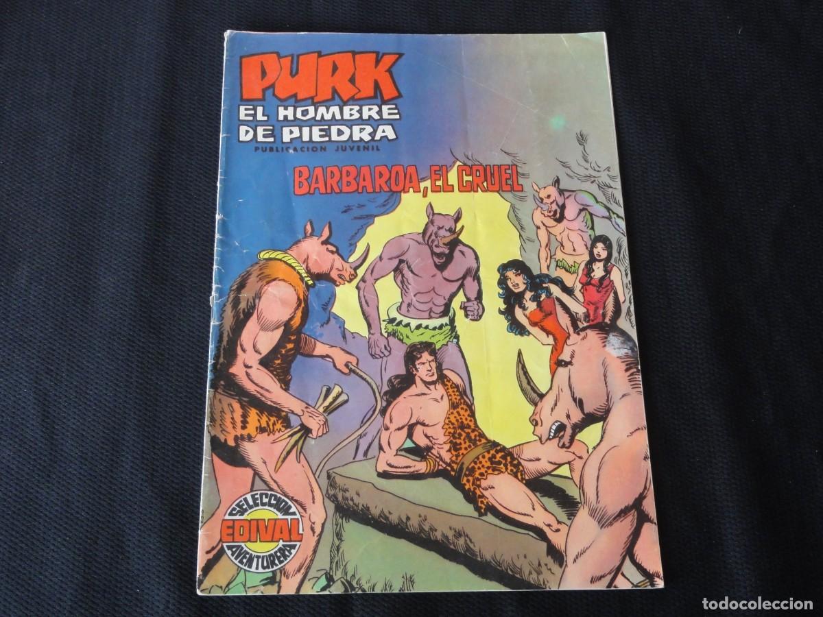 Tebeos: PURK EL HOMBRE DE PIEDRA. N&ordm; 22. EDITORIAL VALENCIANA. 1974-1976. C-49