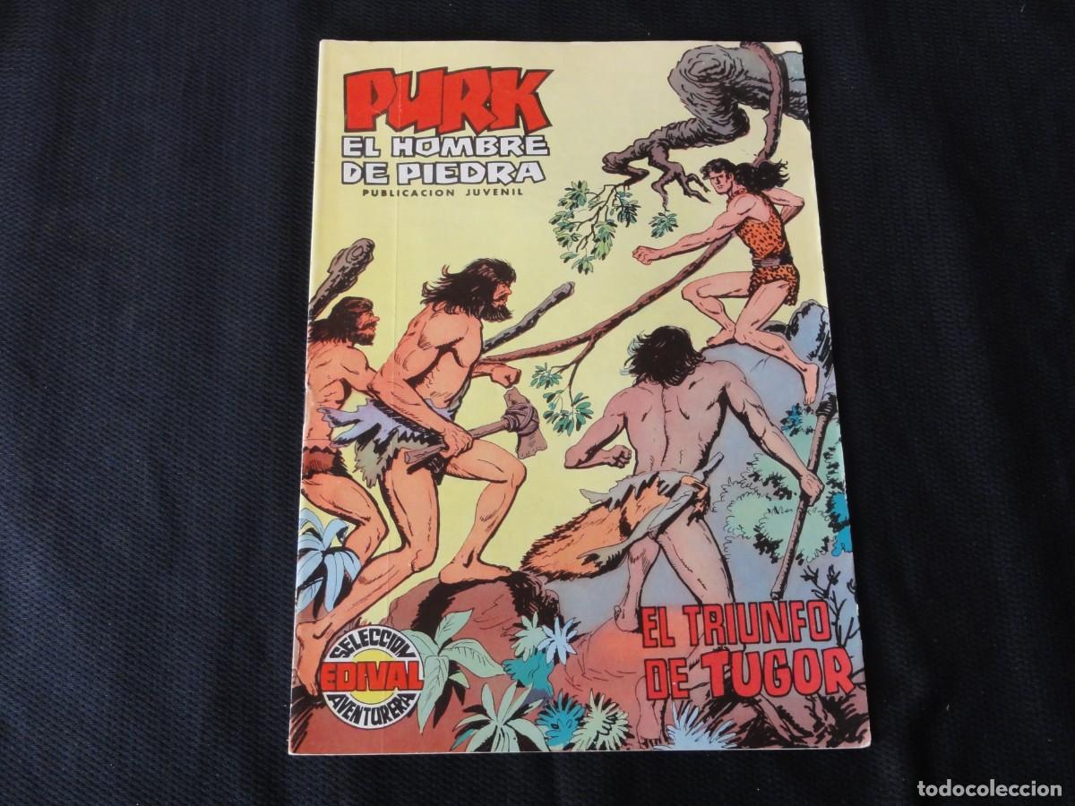 Tebeos: PURK EL HOMBRE DE PIEDRA. N&ordm; 25. EDITORIAL VALENCIANA. 1974-1976. C-49