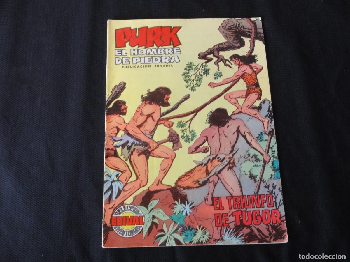 Tebeos: PURK EL HOMBRE DE PIEDRA. N&ordm; 25. EDITORIAL VALENCIANA. 1974-1976. C-49