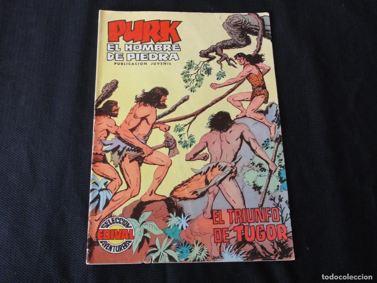 Tebeos: PURK EL HOMBRE DE PIEDRA. N&ordm; 25. EDITORIAL VALENCIANA. 1974-1976. C-49