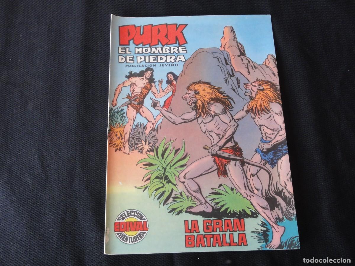 Tebeos: PURK EL HOMBRE DE PIEDRA. N&ordm; 29. EDITORIAL VALENCIANA. 1974-1976. C-49