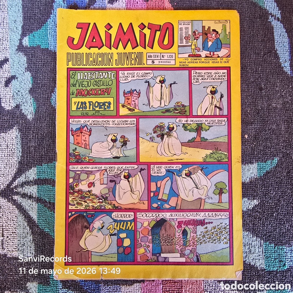 Tebeos: JAIMITO, PUBLICACI&Oacute;N JUVENIL 1120 (A&Ntilde;O XXVI) (VALENCIANA)