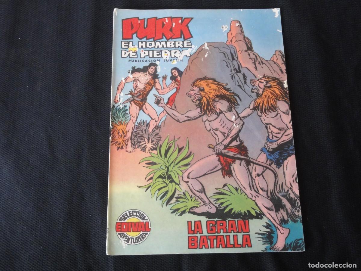 Tebeos: PURK EL HOMBRE DE PIEDRA. N&ordm; 29. EDITORIAL VALENCIANA. 1974-1976. C-49