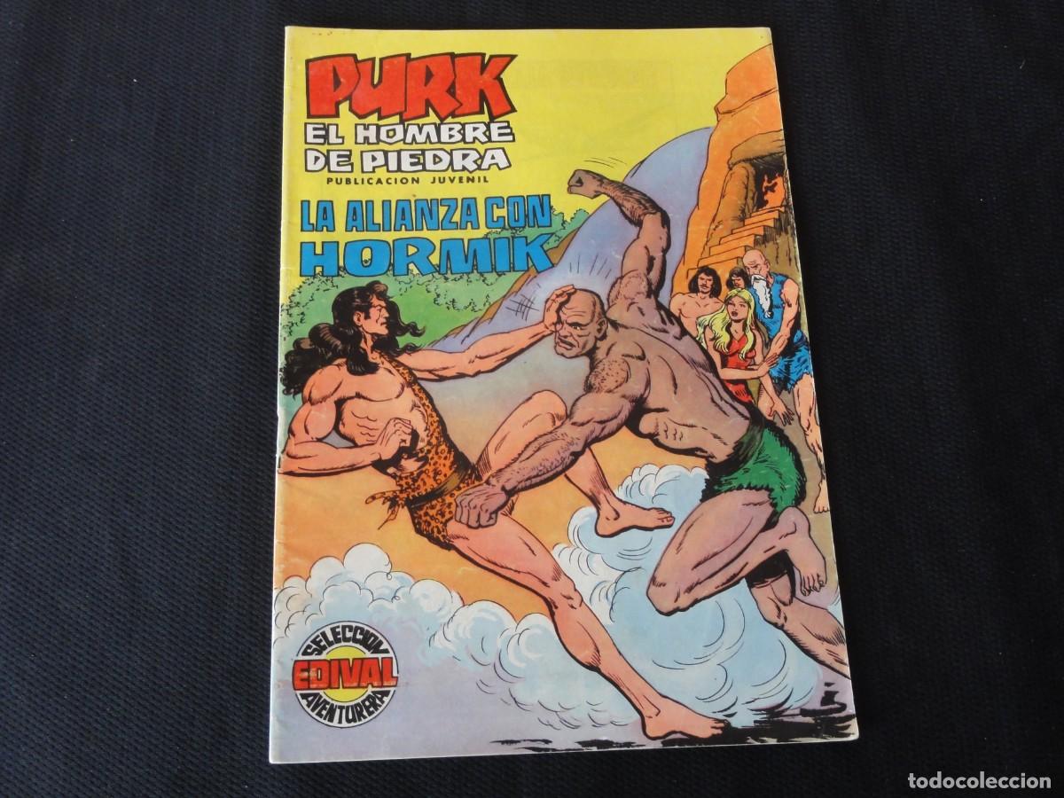 Tebeos: PURK EL HOMBRE DE PIEDRA. N&ordm; 31. EDITORIAL VALENCIANA. 1974-1976. C-49