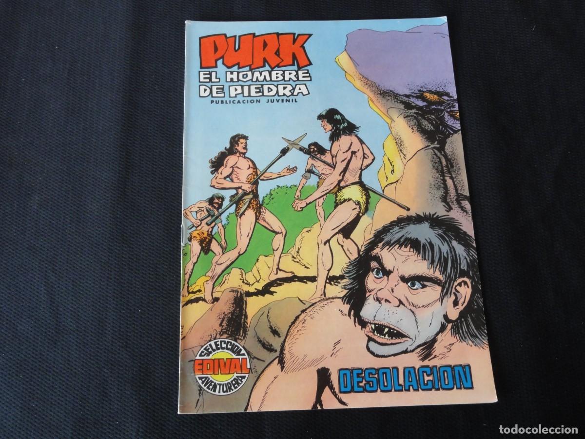 Tebeos: PURK EL HOMBRE DE PIEDRA. N&ordm; 34. EDITORIAL VALENCIANA. 1974-1976. C-49