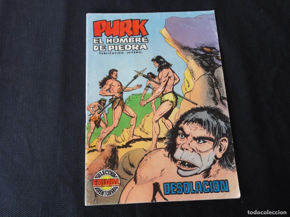 Tebeos: PURK EL HOMBRE DE PIEDRA. N&ordm; 34. EDITORIAL VALENCIANA. 1974-1976. C-49