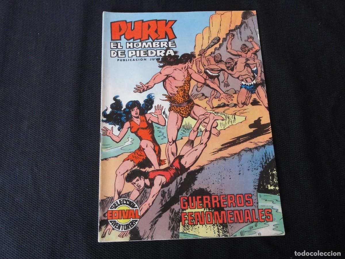 Tebeos: PURK EL HOMBRE DE PIEDRA. N&ordm; 35. EDITORIAL VALENCIANA. 1974-1976. C-49