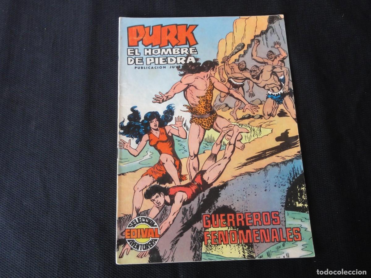 Tebeos: PURK EL HOMBRE DE PIEDRA. N&ordm; 35. EDITORIAL VALENCIANA. 1974-1976. C-49