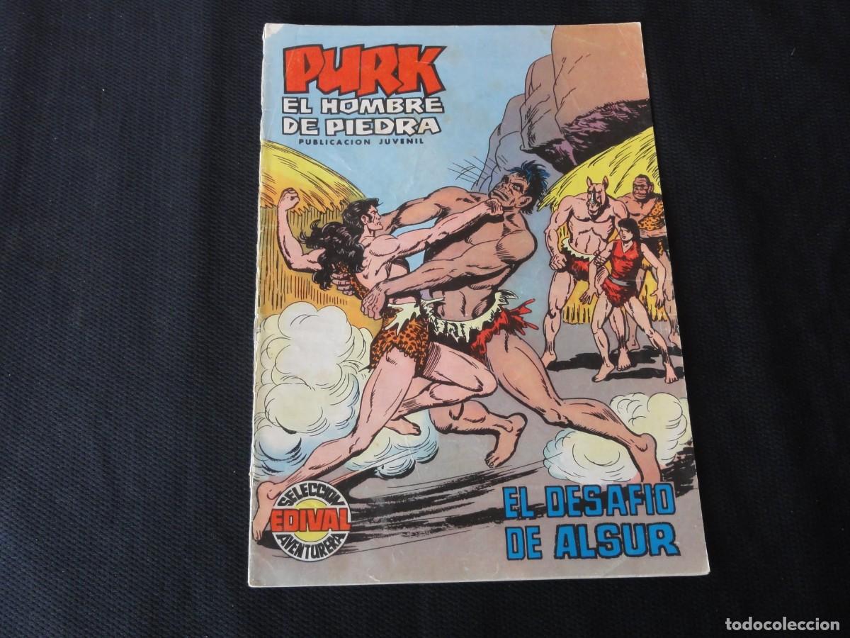 Tebeos: PURK EL HOMBRE DE PIEDRA. N&ordm; 36. EDITORIAL VALENCIANA. 1974-1976. C-49