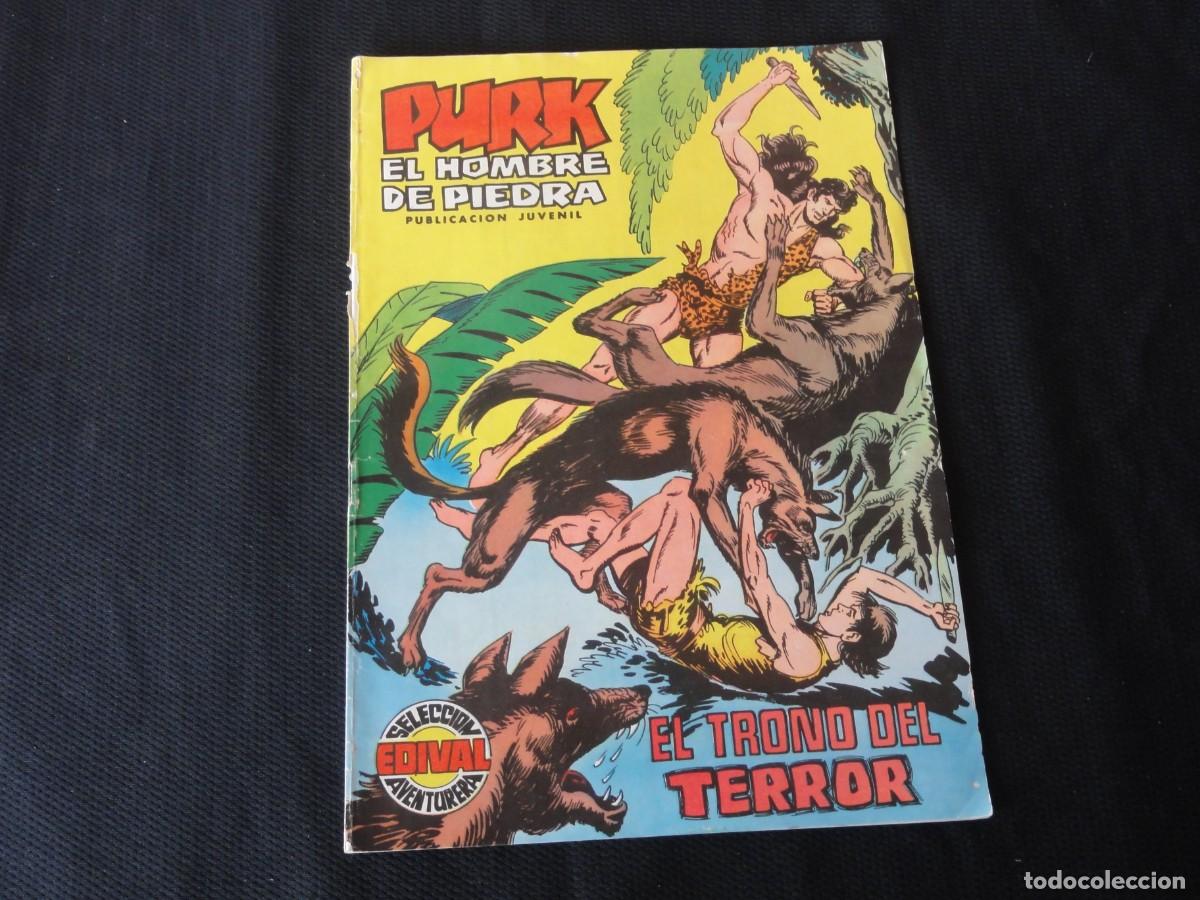 Tebeos: PURK EL HOMBRE DE PIEDRA. N&ordm; 37. EDITORIAL VALENCIANA. 1974-1976. C-49