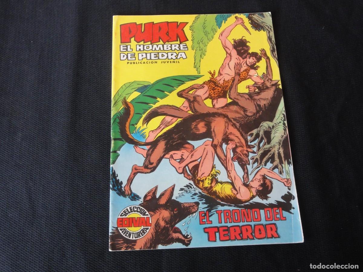Tebeos: PURK EL HOMBRE DE PIEDRA. N&ordm; 37. EDITORIAL VALENCIANA. 1974-1976. C-49