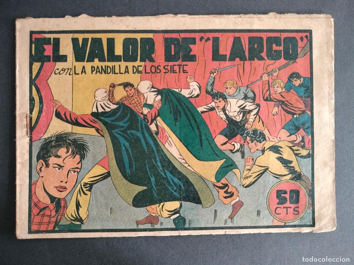 Tebeos: LA PANDILLA DE LOS SIETE N&ordm; 39 ORIGINAL VALENCIANA 1947