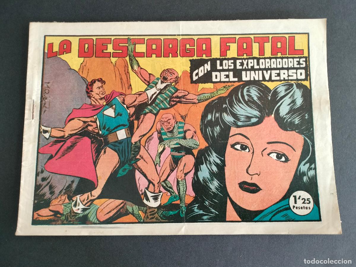 Tebeos: EXPLORADORES DEL UNIVERSO N&ordm; 5 ORIGINAL DE EPOCA VALENCIANA 1951 BUEN ESTADO!!!