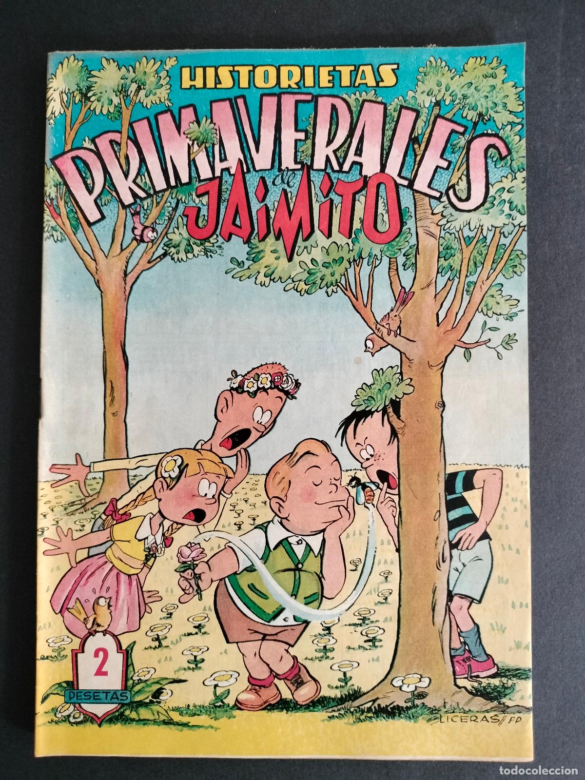 Tebeos: JAIMITO EXTRA HISTORIETAS PRIMAVERALES DEJAIMITO 1957 ORIGINAL DE EPOCA VALENCIANA EXCELENTE ESTADO