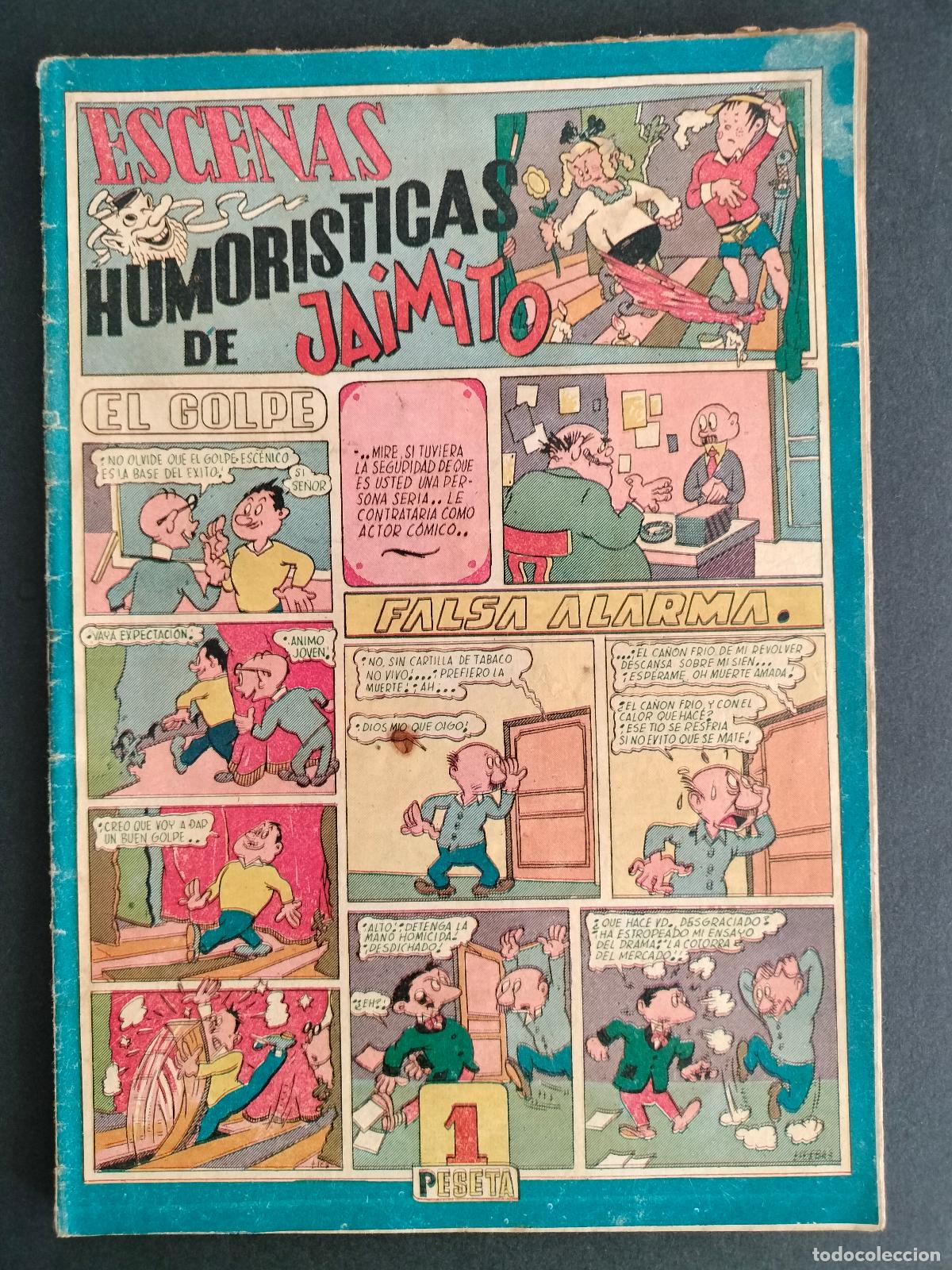 Tebeos: JAIMITO N&ordm; 21 ORIGINAL VALENCIANA 1947 MUY DIFICIL!!!