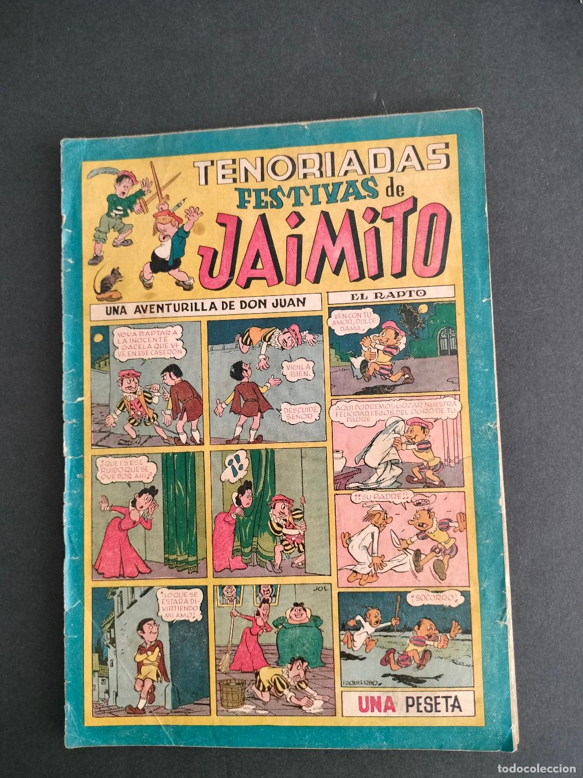 Tebeos: JAIMITO N&ordm; 27 ORIGINAL VALENCIANA 1947 MUY DIFICIL!!!