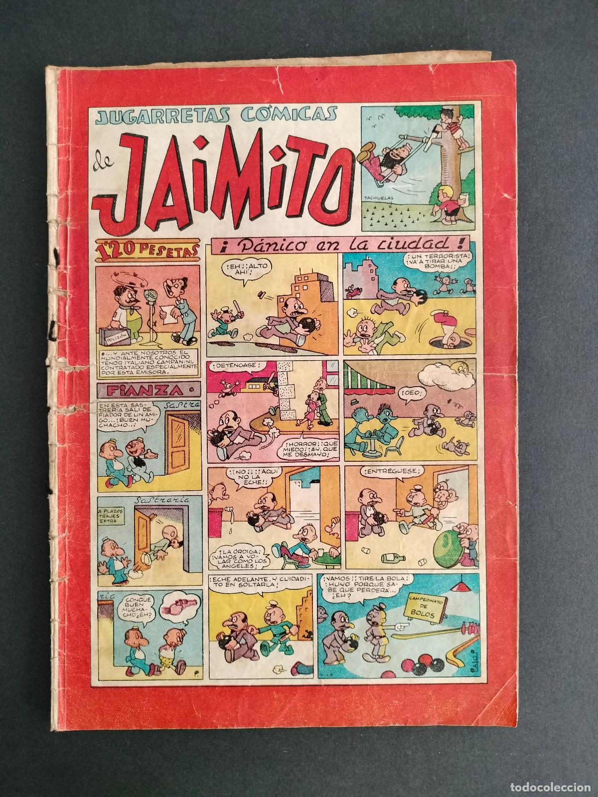 Tebeos: JAIMITO N&ordm; 72 ORIGINAL VALENCIANA 1949