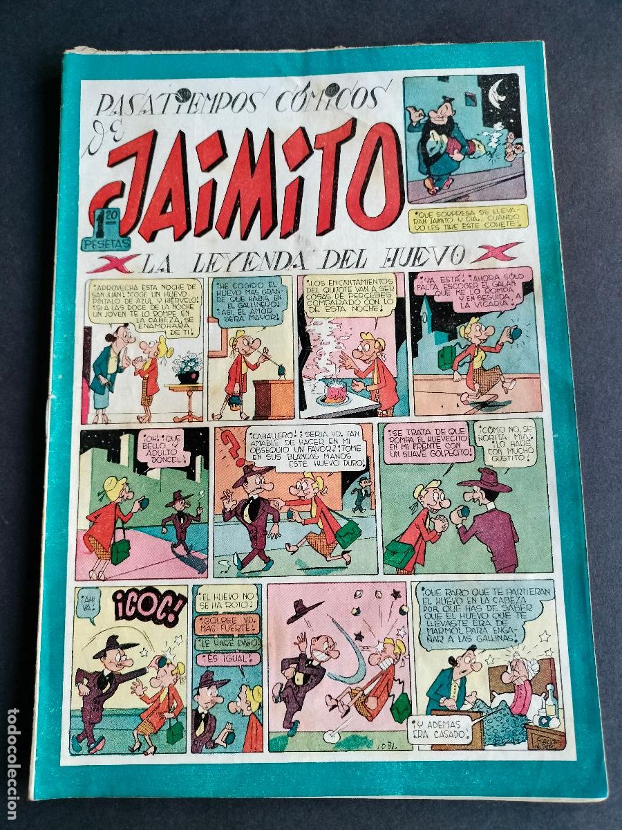 Tebeos: JAIMITO N&ordm; 90 ORIGINAL VALENCIANA 1950 BUEN ESTADO!!!