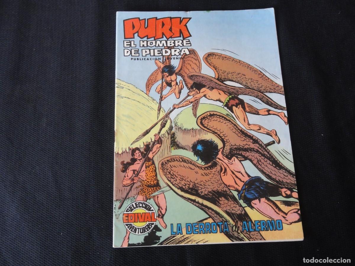 Tebeos: PURK EL HOMBRE DE PIEDRA. N&ordm; 42. EDITORIAL VALENCIANA. 1974-1976. C-49