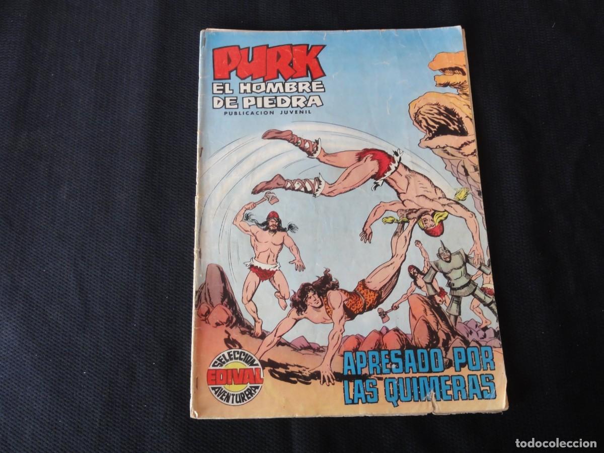 Tebeos: PURK EL HOMBRE DE PIEDRA. N&ordm; 58. EDITORIAL VALENCIANA. 1974-1976. C-49