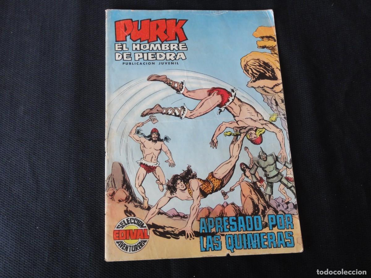Tebeos: PURK EL HOMBRE DE PIEDRA. N&ordm; 58. EDITORIAL VALENCIANA. 1974-1976. C-49