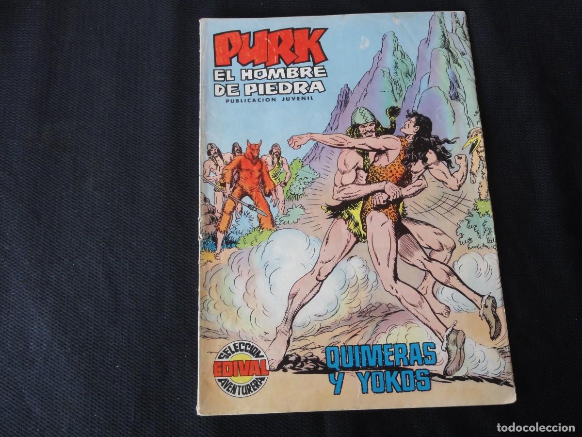 Tebeos: PURK EL HOMBRE DE PIEDRA. N&ordm; 60. EDITORIAL VALENCIANA. 1974-1976. C-49