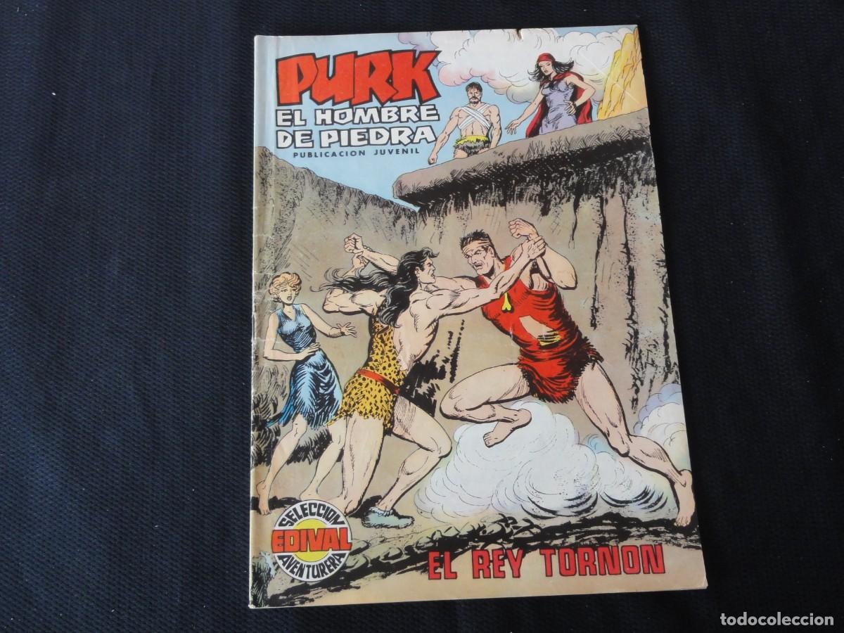 Tebeos: PURK EL HOMBRE DE PIEDRA. N&ordm; 75. EDITORIAL VALENCIANA. 1974-1976. C-49