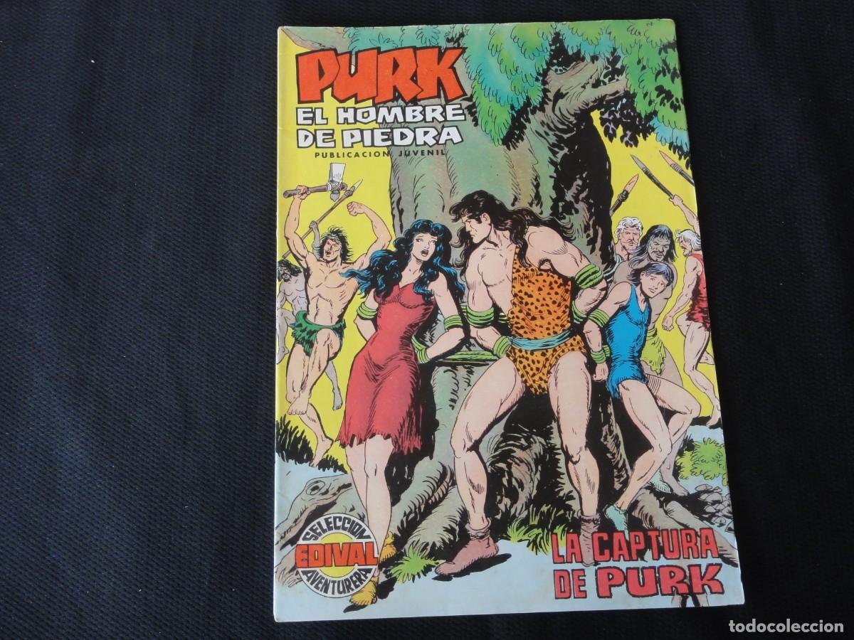 Tebeos: PURK EL HOMBRE DE PIEDRA. N&ordm; 81. EDITORIAL VALENCIANA. 1974-1976. C-49