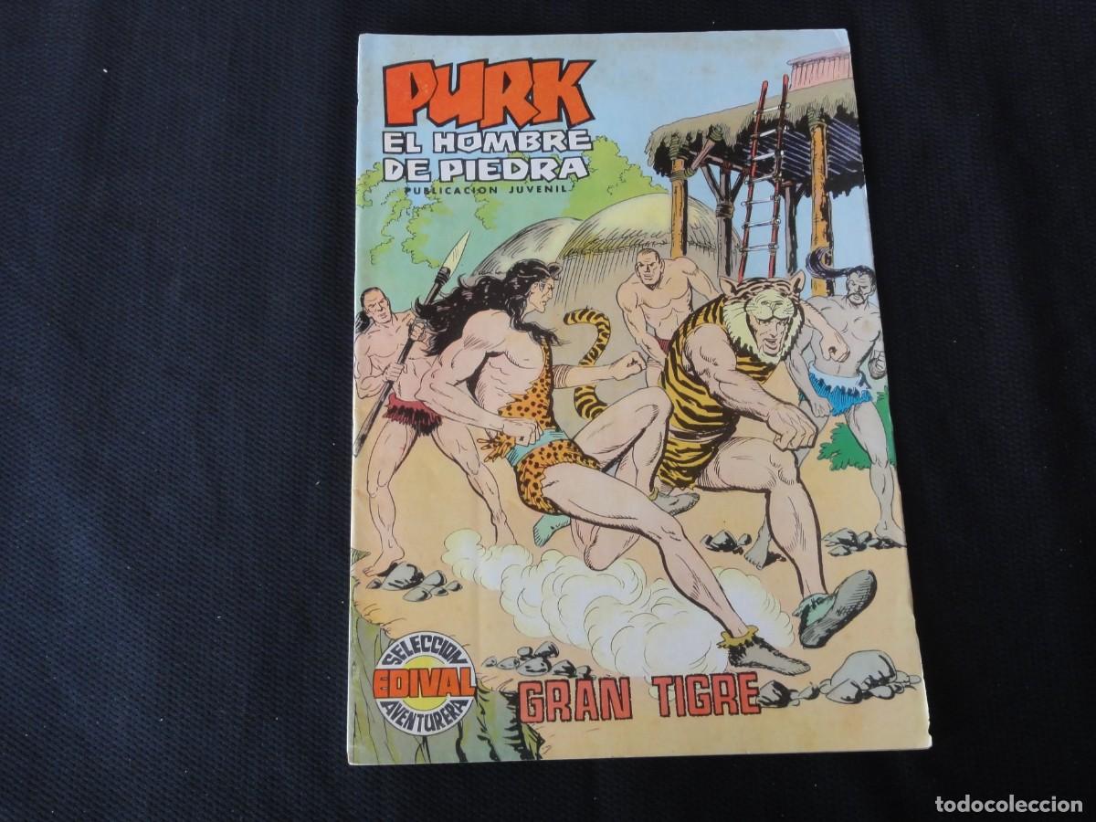 Tebeos: PURK EL HOMBRE DE PIEDRA. N&ordm; 82. EDITORIAL VALENCIANA. 1974-1976. C-49
