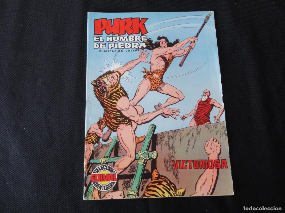 Tebeos: PURK EL HOMBRE DE PIEDRA. N&ordm; 84. EDITORIAL VALENCIANA. 1974-1976. C-49
