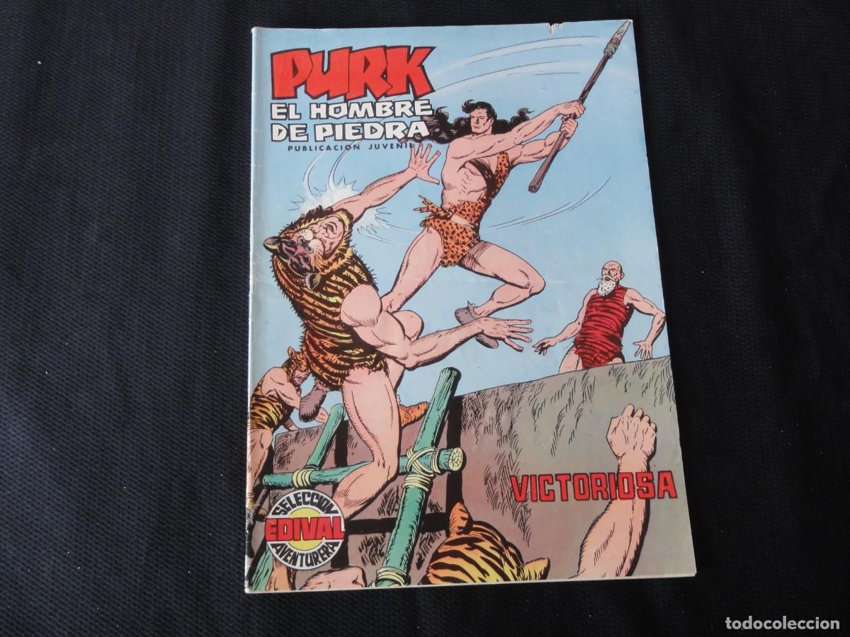 Tebeos: PURK EL HOMBRE DE PIEDRA. N&ordm; 84. EDITORIAL VALENCIANA. 1974-1976. C-49