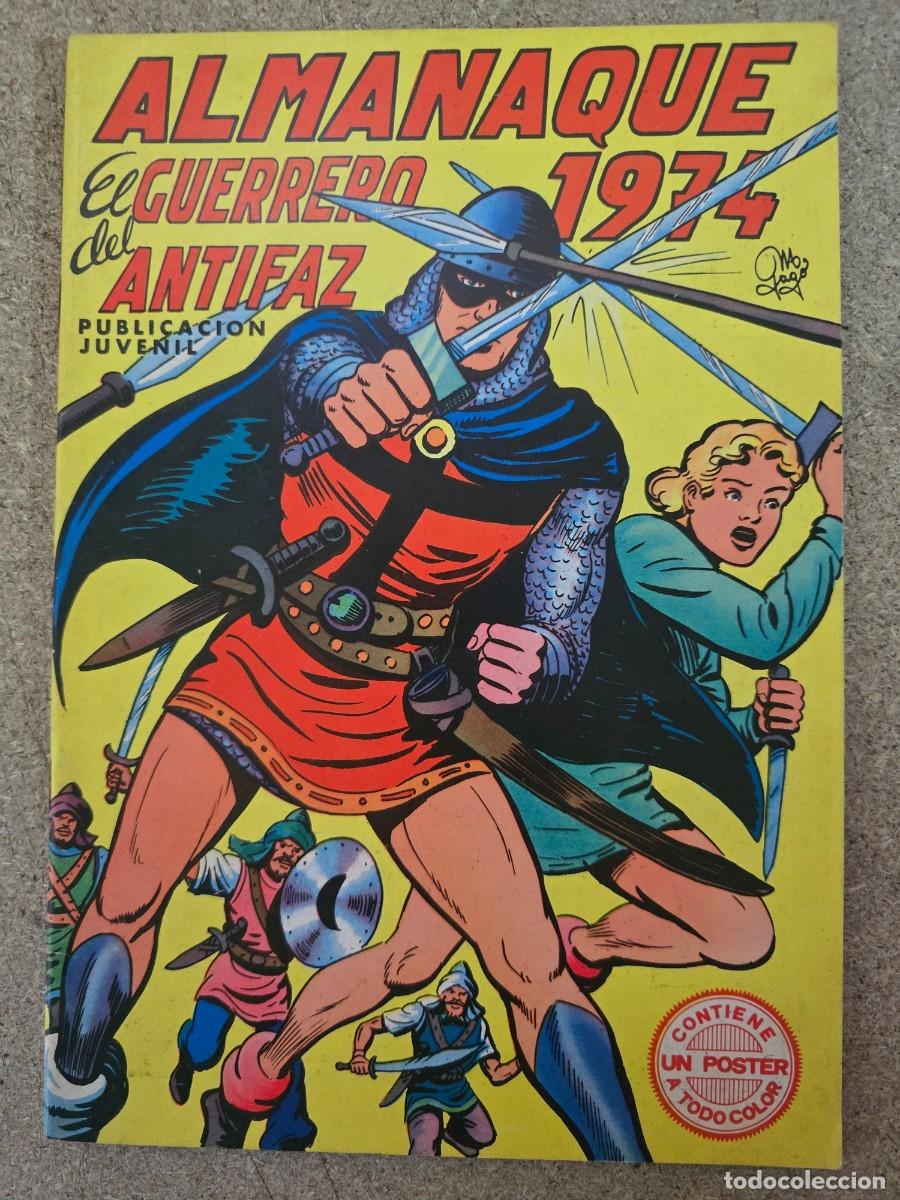 Tebeos: El Guerrero del Antifaz.Almanaque 1974.Valenciana