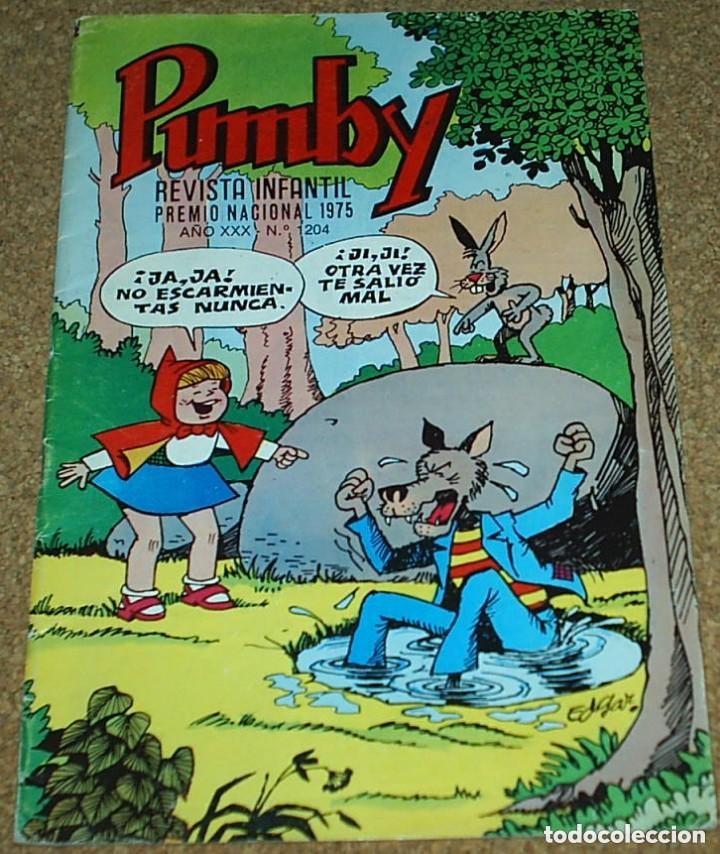 Comics: PUMBY N&ordm; 1204-ORIGINAL Y ULTIMO DE LA COLECCION-VALENCIANA- LEER TODO Y VER FOTOS