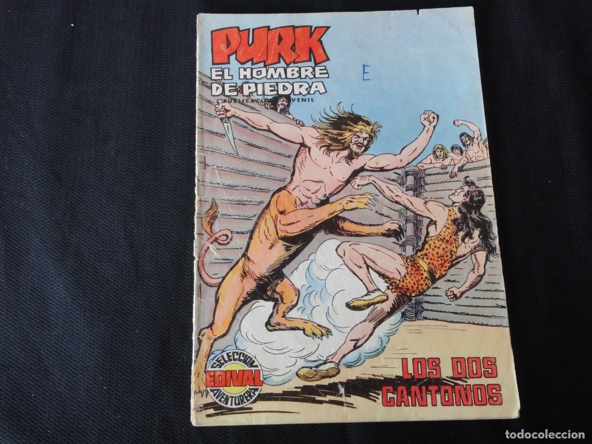 Tebeos: PURK EL HOMBRE DE PIEDRA. N&ordm; 105. EDITORIAL VALENCIANA. 1974-1976. C-49