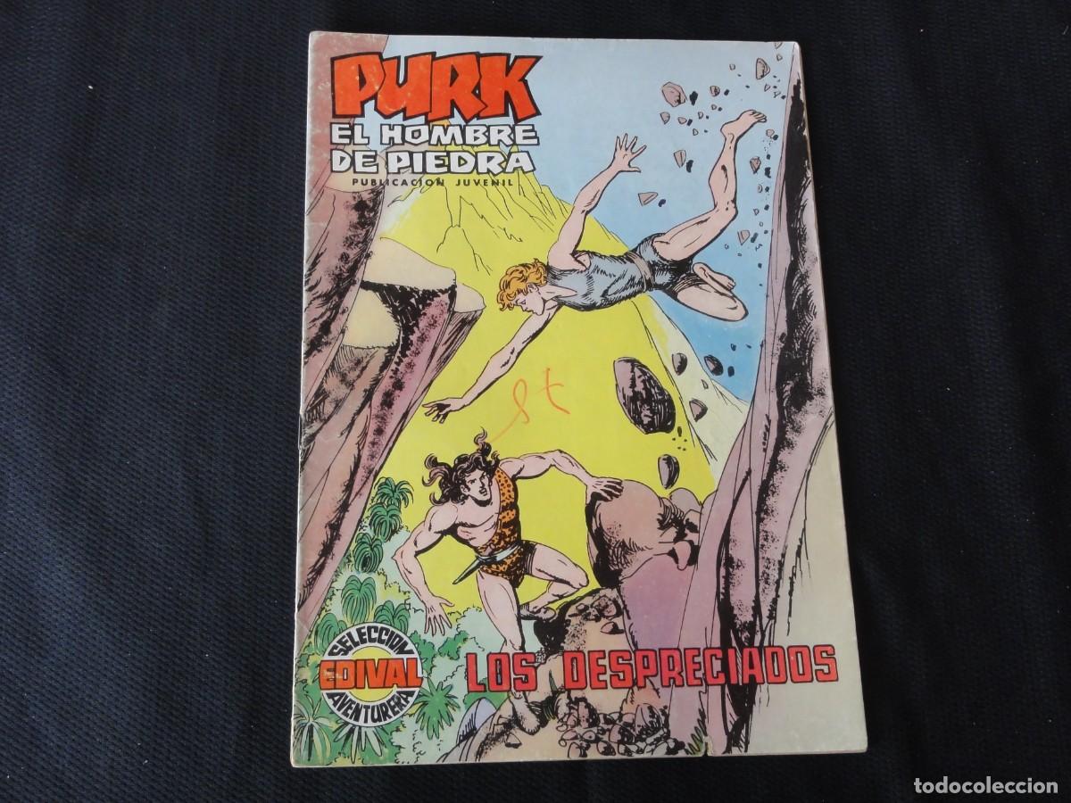 Tebeos: PURK EL HOMBRE DE PIEDRA. N&ordm; 107. EDITORIAL VALENCIANA. 1974-1976. C-49