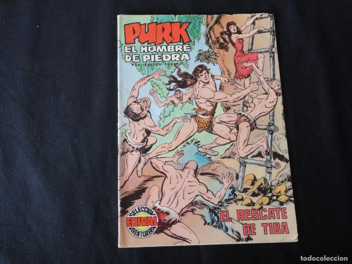 Tebeos: PURK EL HOMBRE DE PIEDRA. N&ordm; 113. PEN&Uacute;LTIMO DE LA COLE. EDITORIAL VALENCIANA. 1974-1976. C-49