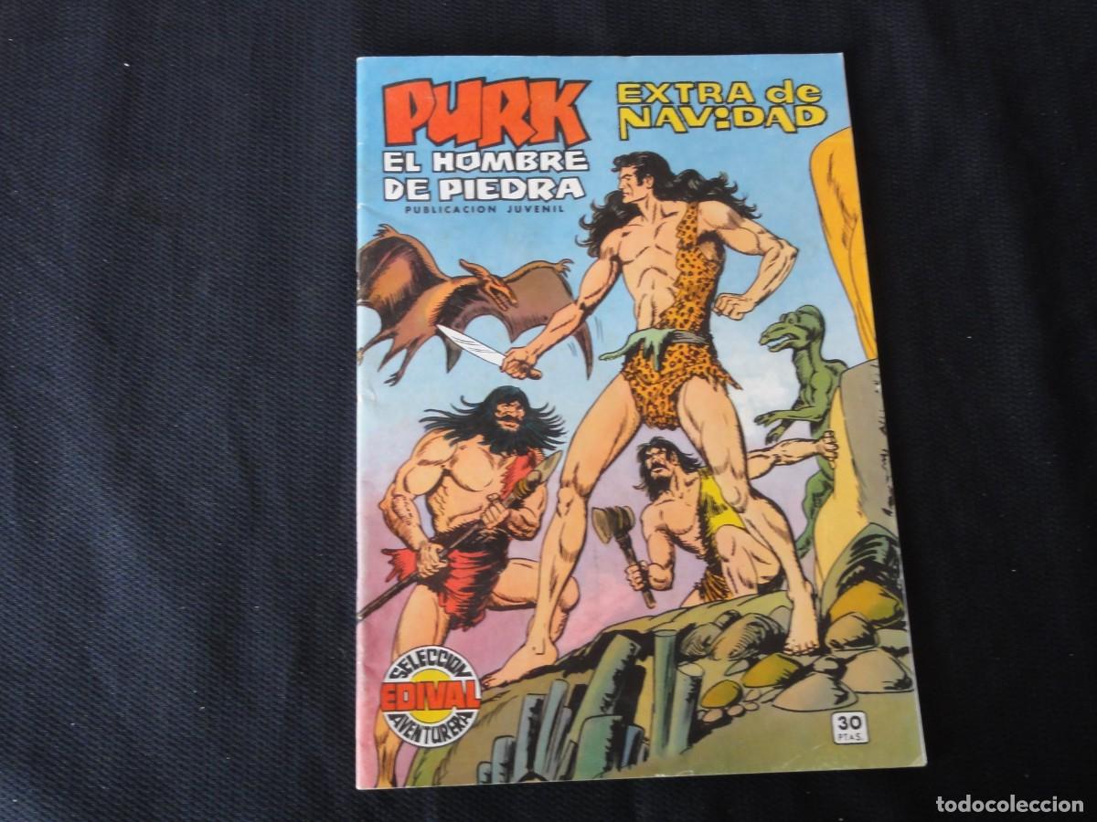 Tebeos: PURK EL HOMBRE DE PIEDRA. EXTRA DE NAVIDAD N&ordm; 1. EDITORIAL VALENCIANA. 1974-1976. C-49
