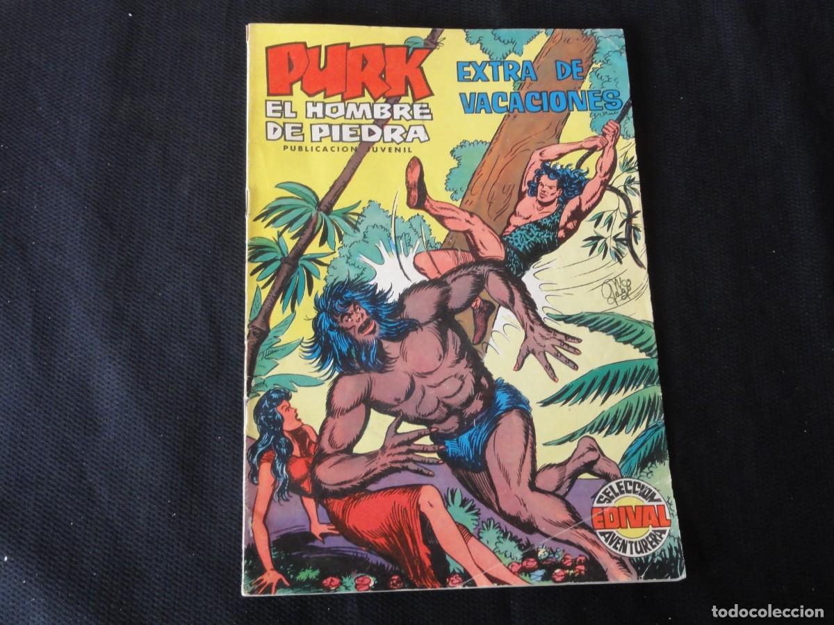 Tebeos: PURK EL HOMBRE DE PIEDRA. EXTRA DE VACACIONES N&ordm; 2. EDITORIAL VALENCIANA. 1974-1976. C-49