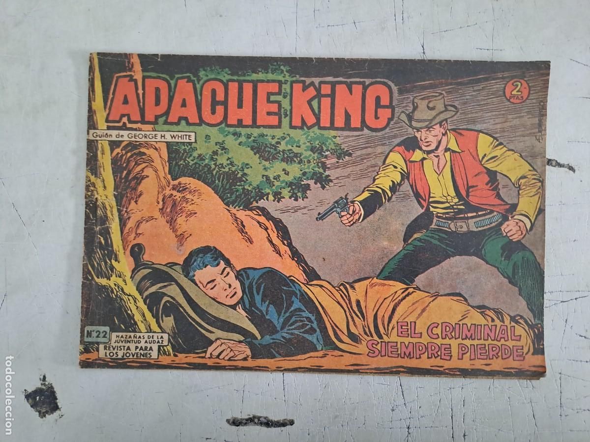 Tebeos: Apache king 22, Valenciana en buen estado Bolsa DA