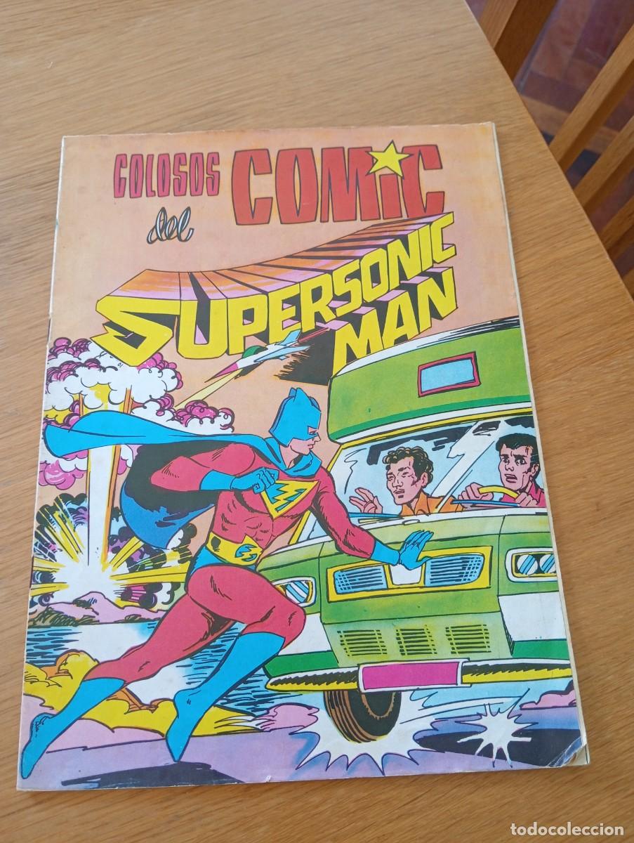 BDs: SUPERSONIC MAN N.&ordm; 2 (DE 8). COLOSOS DEL C&Oacute;MIC. GRAPA. VALENCIANA. 1979.