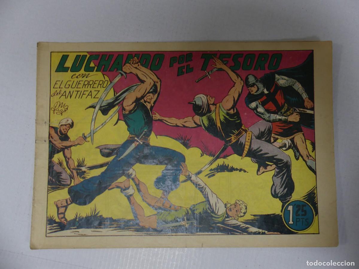 BDs: COMIC - LUCHANDO POR EL TESORO &ndash; CON EL GUERRERO DEL ANTIFAZ &ndash; EDITORIAL VALENCIANA